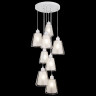 Каскадная люстра 33 Идеи PND180.08.01.001.WH-M38TR