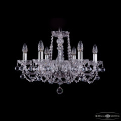 Подвесная люстра Bohemia Ivele Crystal 1402/6/195 Ni Balls