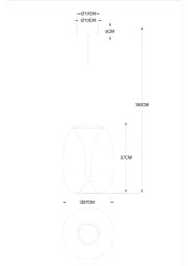 Подвесной светильник Divinare Campo 5874/51 SP-15
