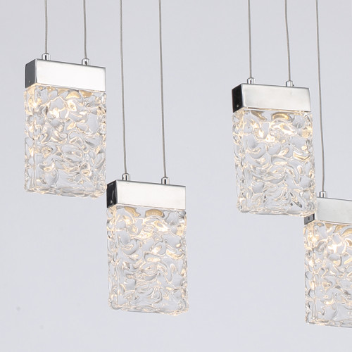 Подвесной светильник Delight Collection MD17090026 MD17090026-6D chrome