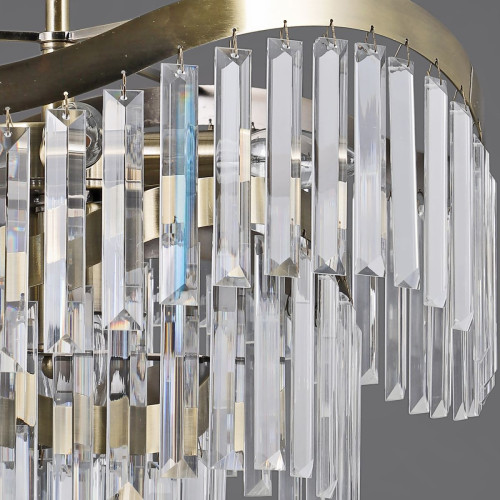 Подвесная люстра Illumico IL3475-8PSQ-25AB ELITE