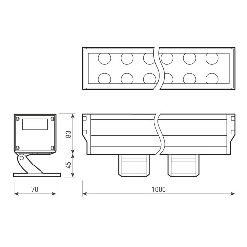 Прожектор Arlight 023638
