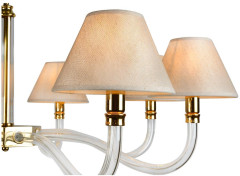 Подвесная люстра iLamp Amber YT2043-8 GD+Cear