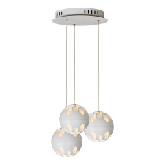 Подвесная светодиодная люстра iLedex Mob P1009-3 WH