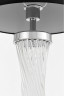Настольная лампа Lumina Deco Villanova LDT 302 CHR+BK