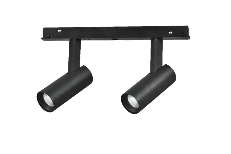 Трековый магнитный светильник iLedex Vision 4822-005-D34-16W-40DG-3000K-BK