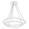 Подвесная люстра Citilux Trio CL215B060E