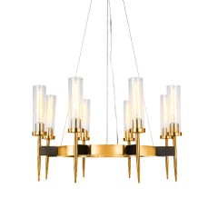 Люстра Alouette 8 brass