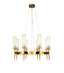 Люстра Alouette 8 brass