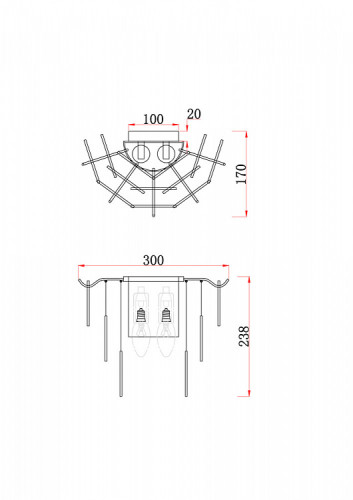 Бра Freya Porto FR5104WL-02N