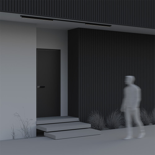 Уличный трековый светильник Maytoni Basis O-TR02-1-S-24WB3K