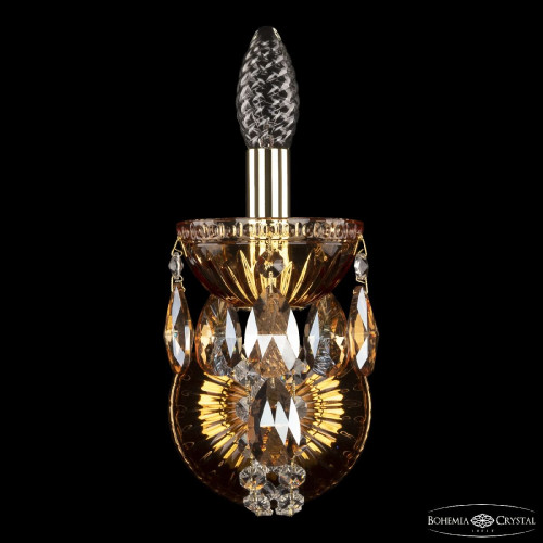 Бра Bohemia Ivele Crystal 5402B/1/141 G Amber/M-1G K721