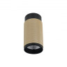 Накладной светильник iLedex Delta 1954-10W-3000K-36 BK+BR