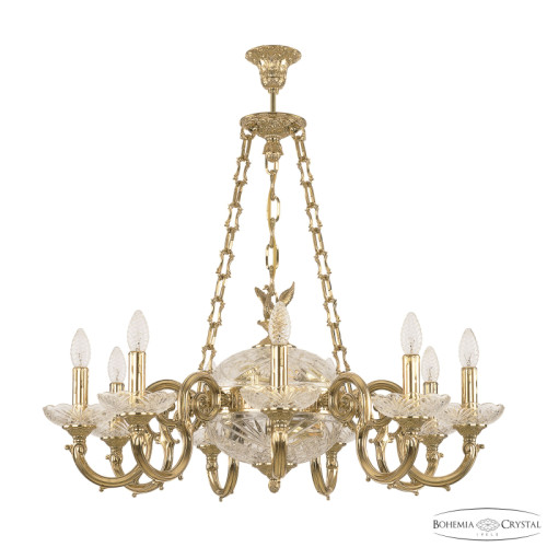 Подвесная люстра Bohemia Ivele Crystal Verona 72003P/9/210 G P Pal FS1S