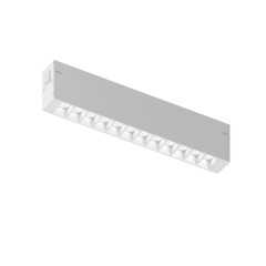 Трековый однофазный светильник Denkirs Simple Grill DK8201-WH