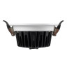 Встраиваемый светодиодный светильник Arlight LTD-105WH-Frost-9W Warm White 021067