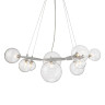 Люстра Wendt 9 grey/clear