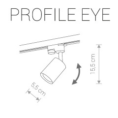 Трековый светильник Nowodvorski Profile Eye 9321