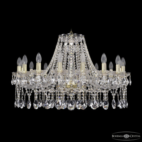 Подвесная люстра Bohemia Ivele Crystal 1413/16/300 G