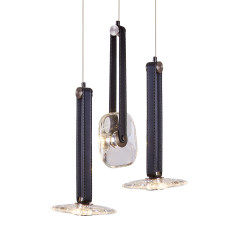 Подвесной светильник OD2553-3 black/clear