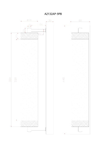 Настенный светильник Arte Lamp Galaxy A2132AP-9PB