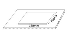 Встраиваемый светильник Crystal Lux CLT 002 CLT 002C2 BL