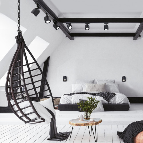 Трековый светильник Elektrostandard Ogma GU10 Черный (MRL 1005) однофазный 4690389148118