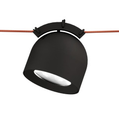 Трековый однофазный светильник Denkirs Belty spot DK5540-BK