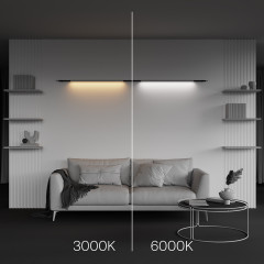 Трековый светильник Maytoni Basis C100CL-L1000-24W3-6K-B