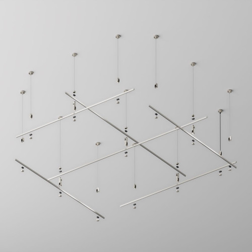 Шинопровод магнитный накладной/подвесной Maytoni Flarity TRX154-112PT