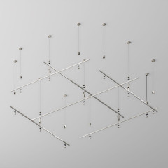 Шинопровод магнитный накладной/подвесной Maytoni Flarity TRX154-112PT