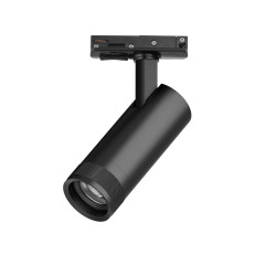 Трековый светильник для однофазного/трехфазного шинопровода Barra 20-55G с тонким адаптером Lightstar Canno Pro C4127SS