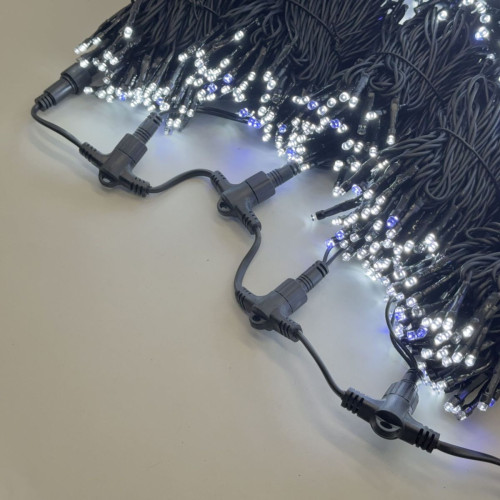 Комплект 5 белых нитей с мерцанием Laitcom (LTC) ECO1000BLW-11-1W