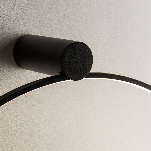 Настенно-потолочный светильник Nowodvorski Circolo Led M Black 10865