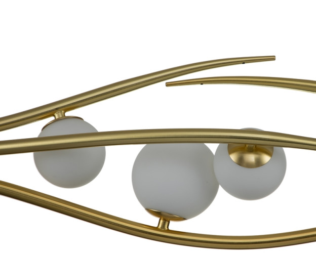 Подвесная люстра Indigo Flusso 11025/5P Gold V000230