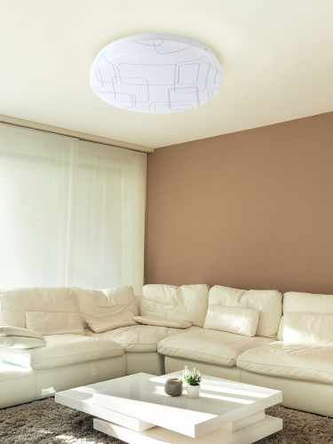 Потолочный светильник ЭРА SPB-6 Slim 2 18-6K Б0050380