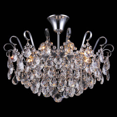 Люстра на штанге Natali Kovaltseva HAPPY DIAMONDS I 11546/8C CHROME