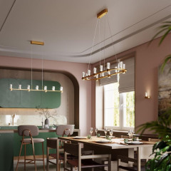 Подвесной светильник Odeon Light Hightech Defance 7144/45L