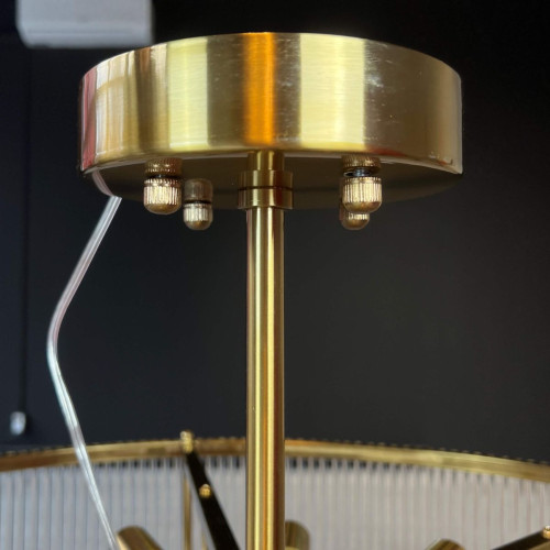 Люстра на штанге ImperiumLoft Marais Round 228942-22