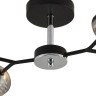 Люстра на штанге Reluce 01405-3.3-04B BK+CR