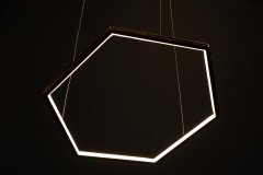 Подвесной светодиодный светильник Milosh tendence 0873CL-36PG