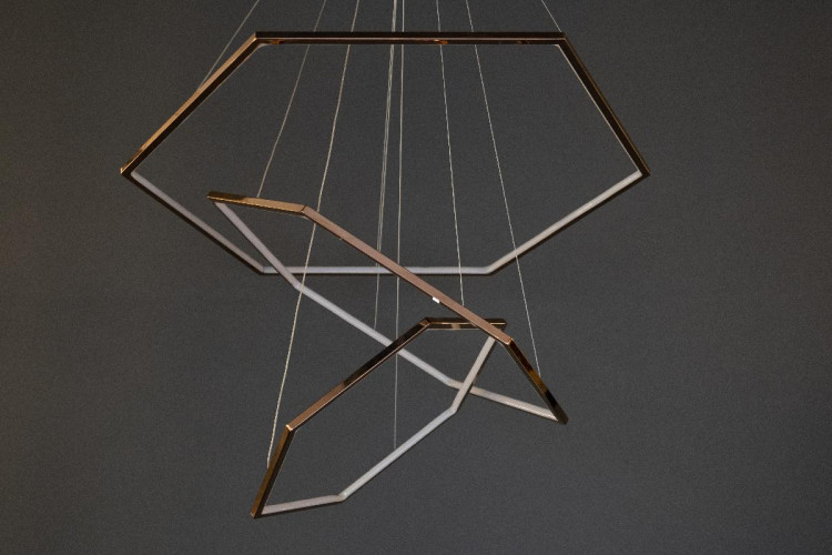 Подвесной светодиодный светильник Milosh tendence 0873CL-36PG