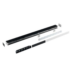 Подвесной светодиодный светильник Ideal Lux Fluo Wide 1800 3000K Black 192567