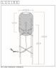 Торшер Lucide MESH 45785/01/02