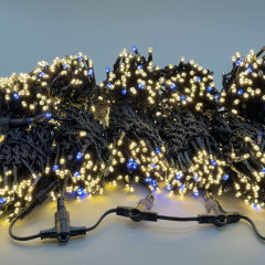 Комплект 5 тепло-белых нитей с мерцанием Laitcom (LTC) ECO1000BLW-11-1WW