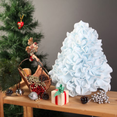 Настольная лампа Uniel ULW-R07 T/WHITE+GREEN/150C/A Ель голубая UL-00009405