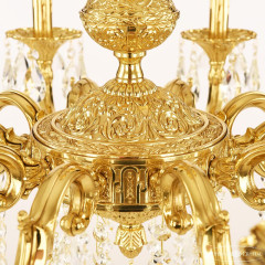 Подвесная люстра Bohemia Ivele Crystal Verona 72101/10/250 B G
