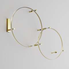 Шинопровод магнитный круглый Maytoni Flarity TRX154-R-D650-BS