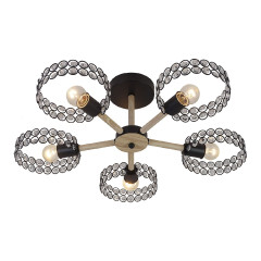 Люстра на штанге Escada Banjo 679/5P Black