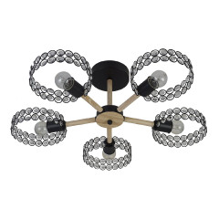 Люстра на штанге Escada Banjo 679/5P Black